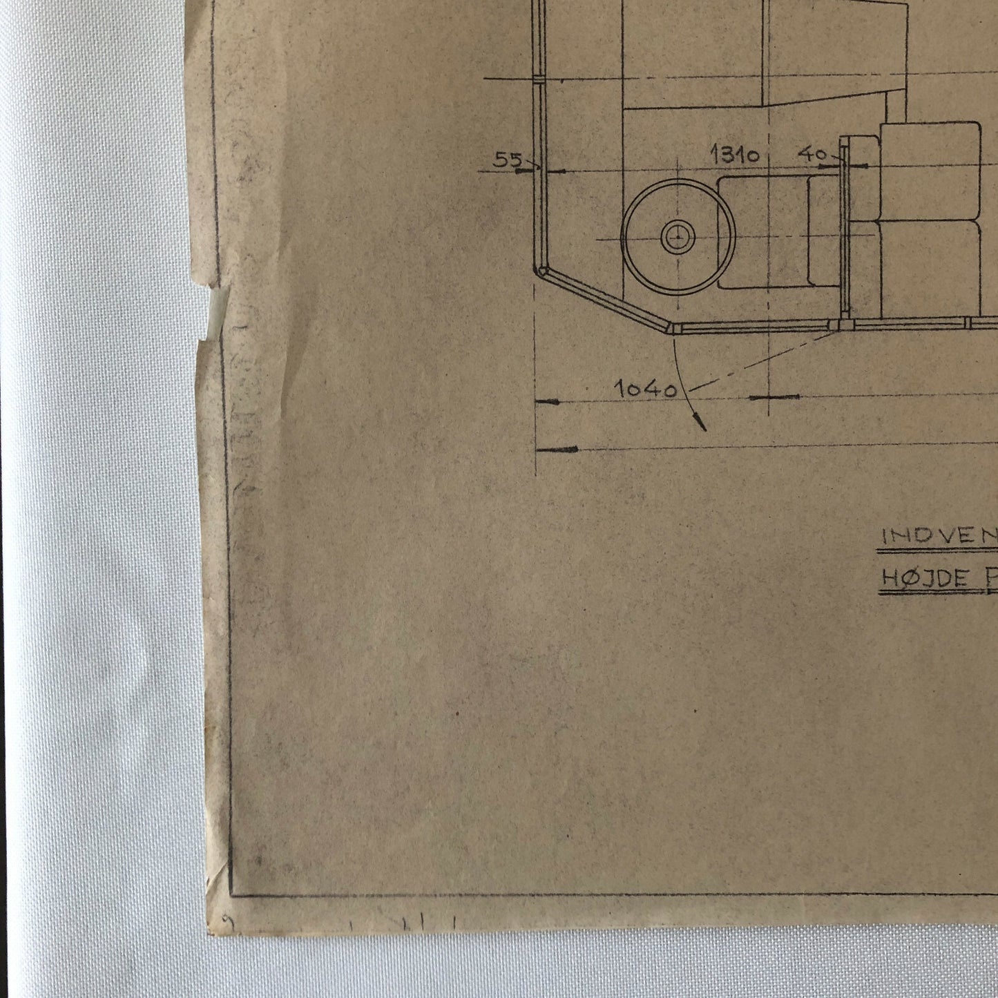 1935 Coachbuilder Bus Design Blueprint Rendering Blue Print Coach Bus Truck