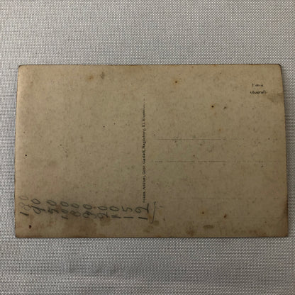 Circus Performer Acrobats Troupe RPPC Real Photo Postcard ? History Unknown