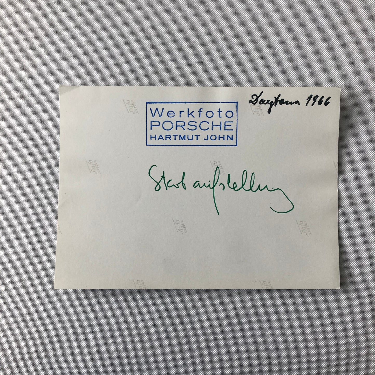 1966 Daytona Porsche Werkfoto Racing Factory Photo Photograph Ford GT + 