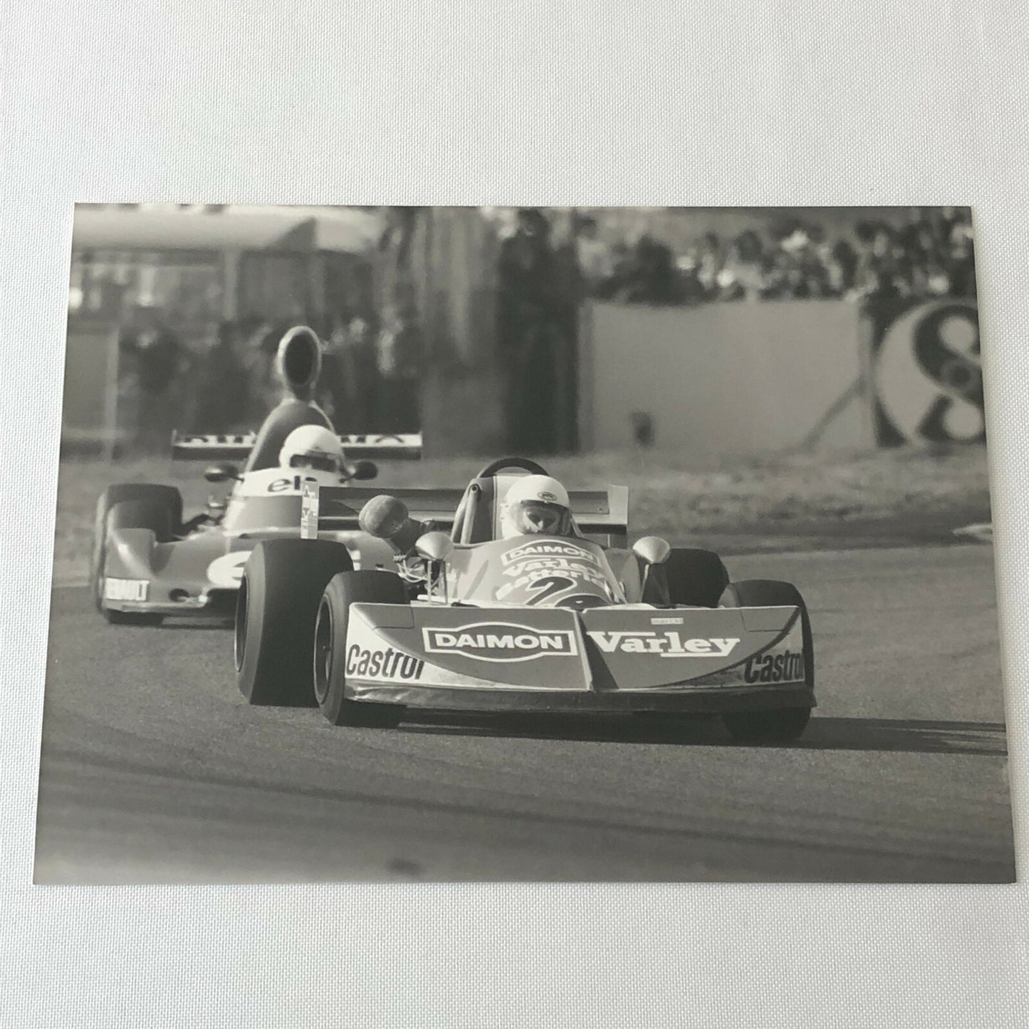 Vintage 1976 Formula 2 F2 Hockenheim Racing Photo Photograph