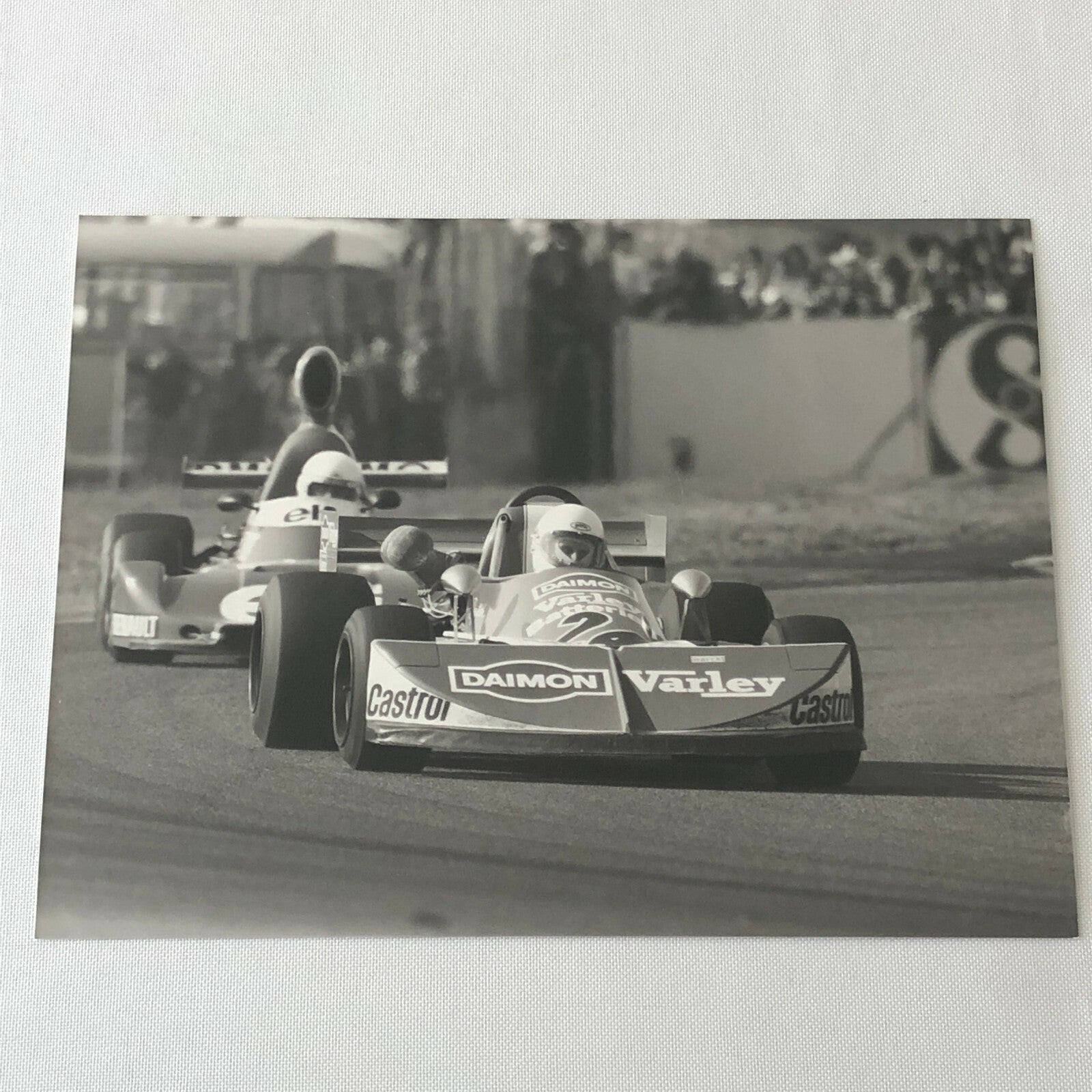 Vintage 1976 Formula 2 F2 Hockenheim Racing Photo Photograph