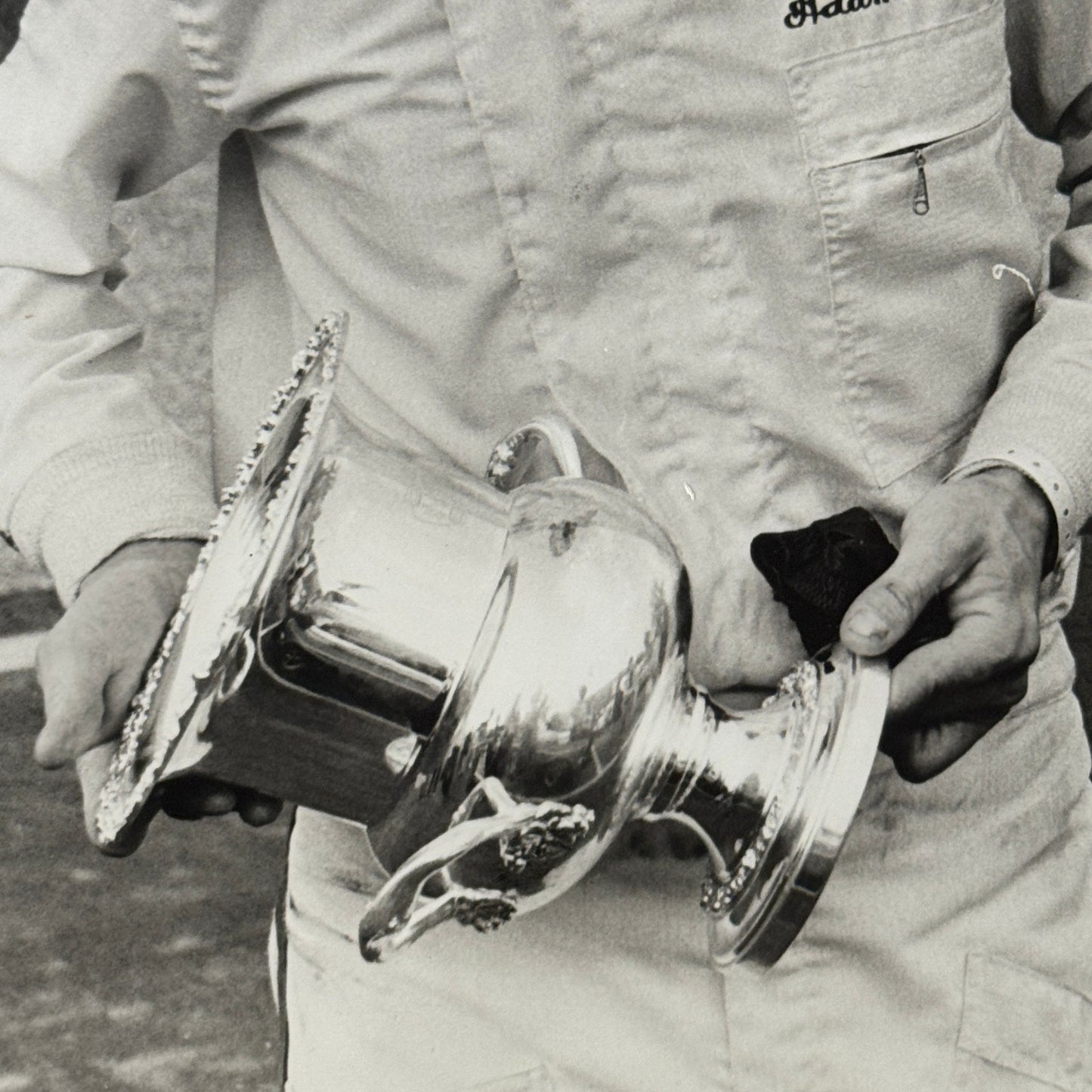 Tony Adamowicz Racing Driver Photo Photograph Vintage Image Modern Print