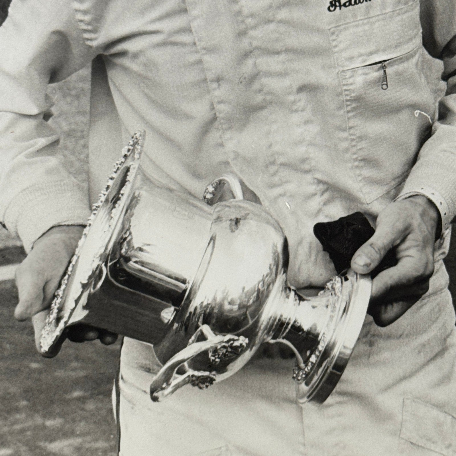 Tony Adamowicz Racing Driver Photo Photograph Vintage Image Modern Print