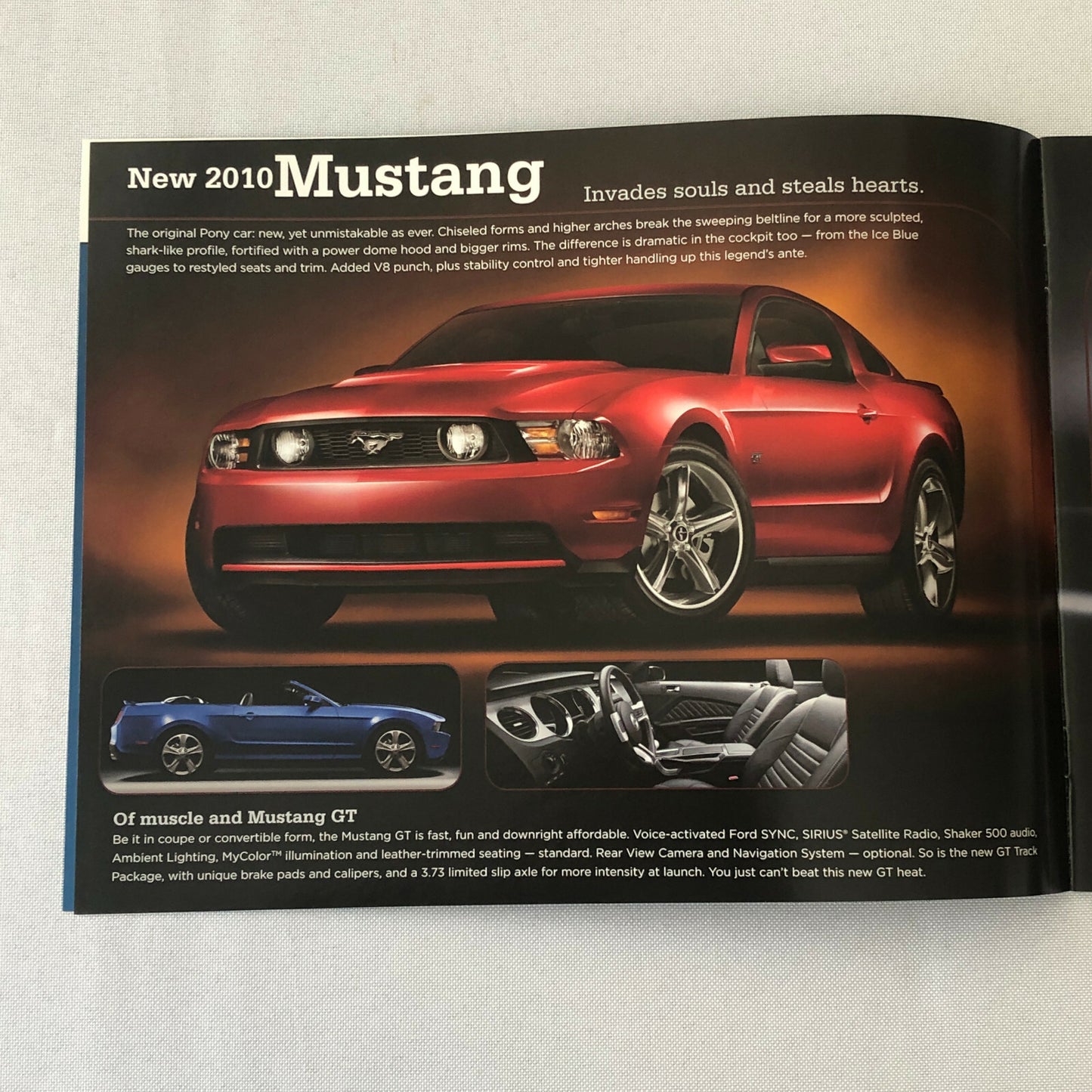 2009 Ford Sales Brochure Catalog Mustang Fusion Hybrid Flex Edge F150 Ranger +