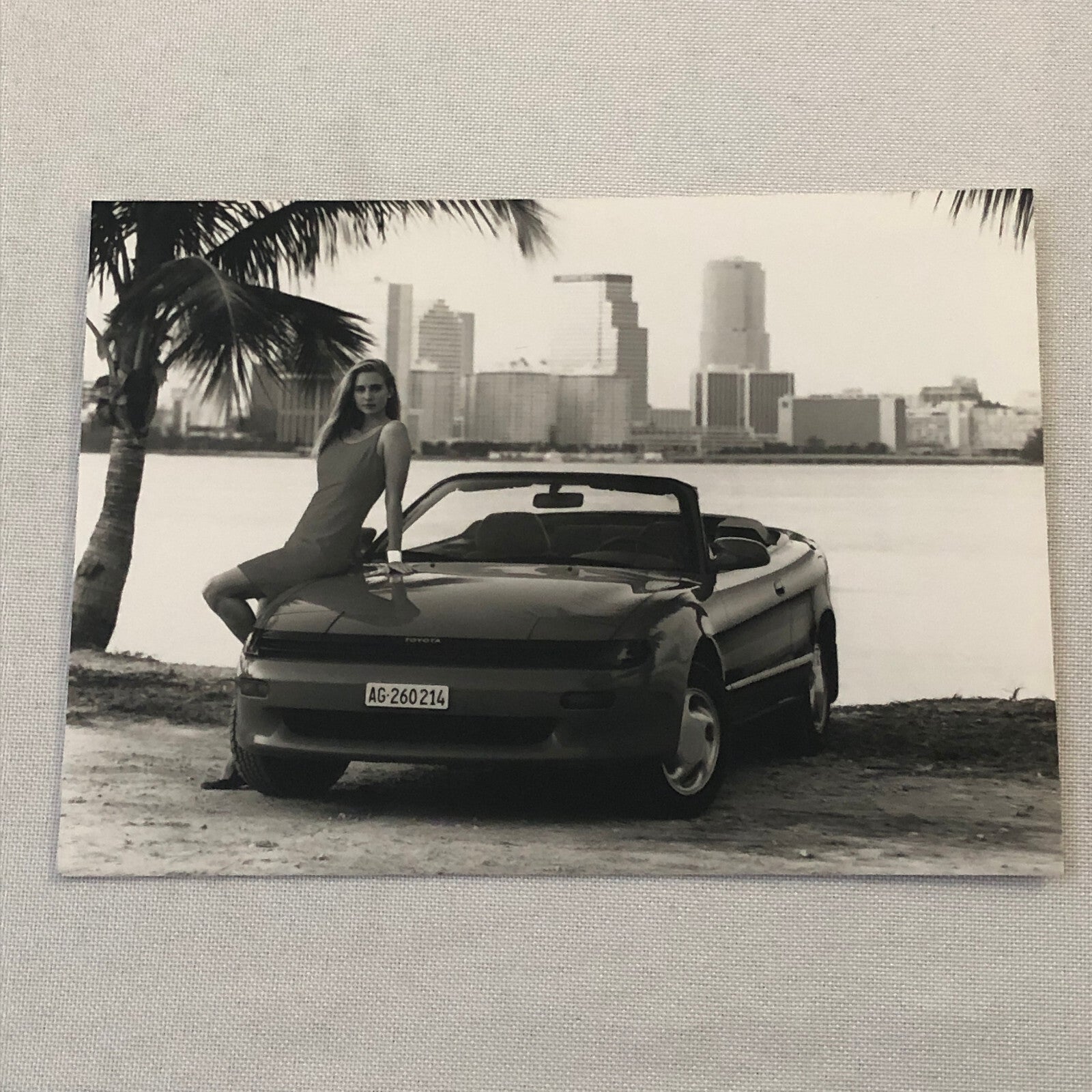 Toyota Celica 2.0 GTi Cabriolet Convertible Factory Press Photo Photograph Print