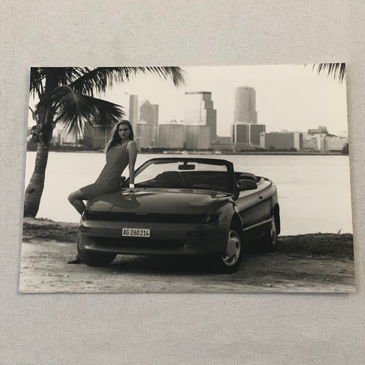 Toyota Celica 2.0 GTi Cabriolet Convertible Factory Press Photo Photograph Print