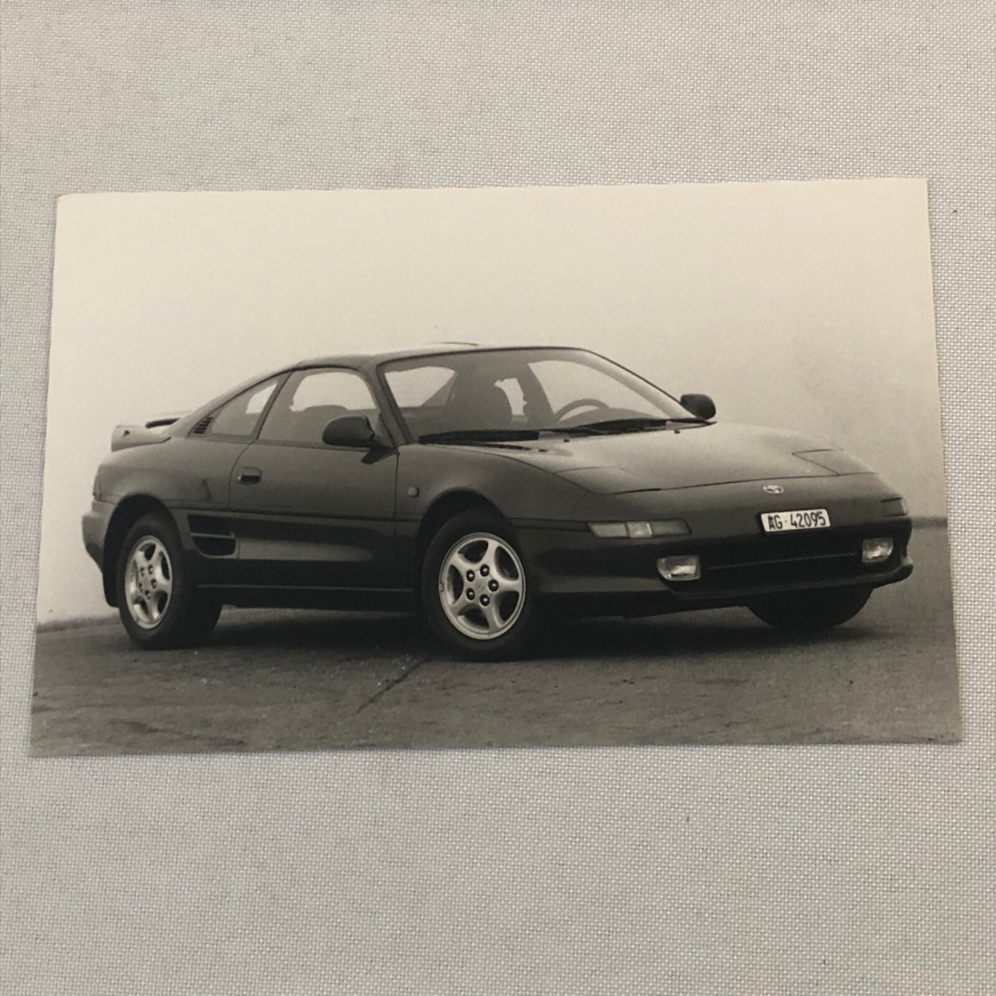 Toyota MR2 Car Factory Press Photo Photograph