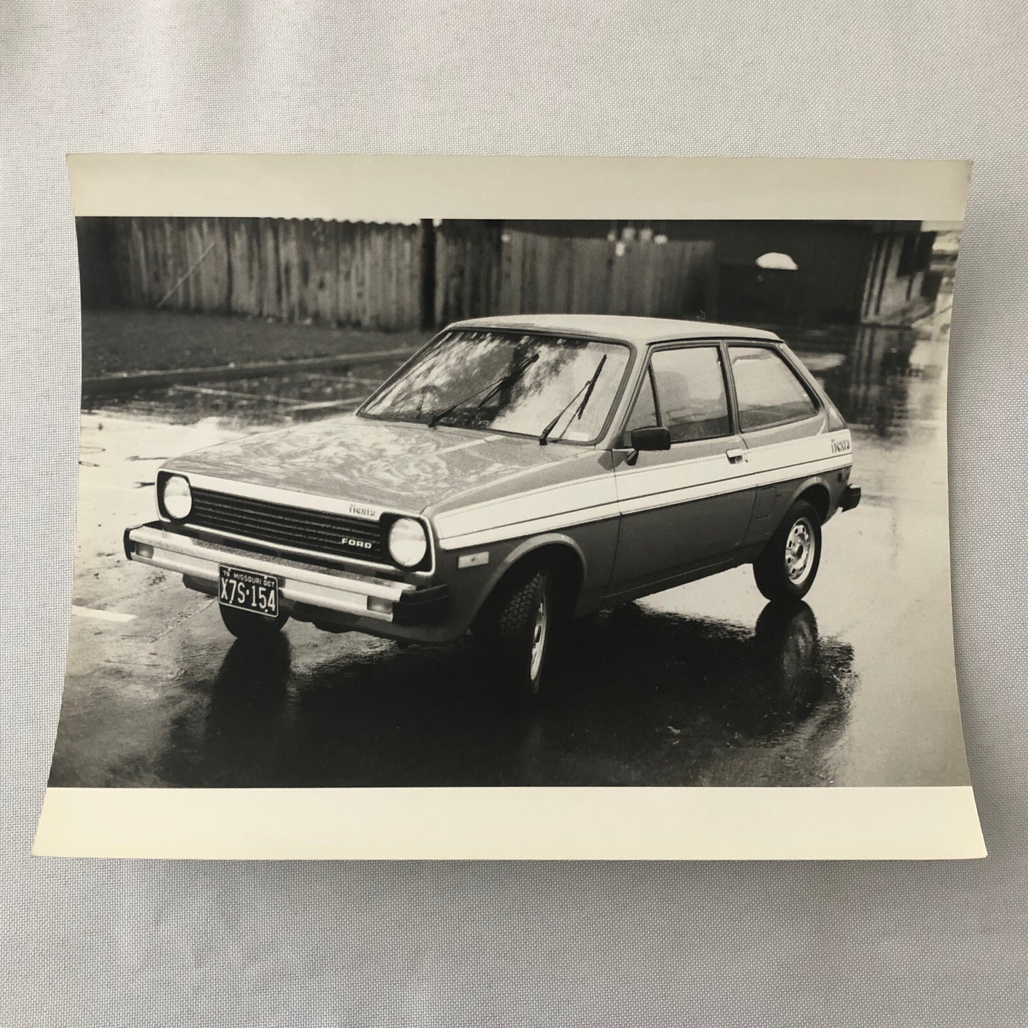 Vintage Ford Fiesta Car Photo Photograph Lot 6x