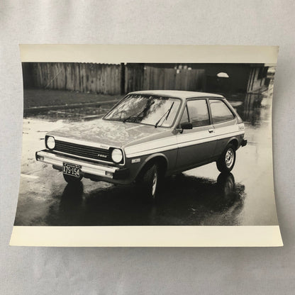Vintage Ford Fiesta Car Photo Photograph Lot 6x