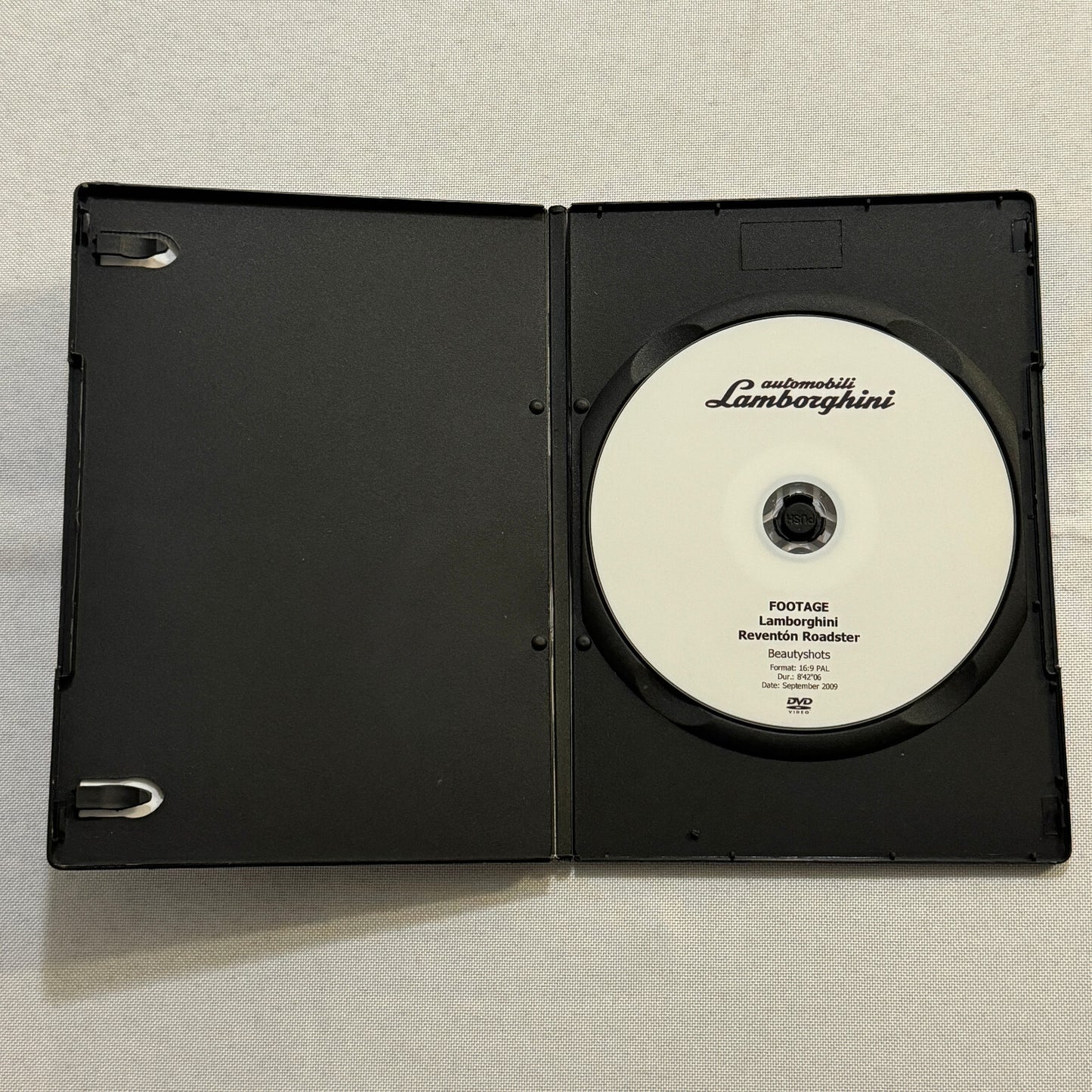 2009 Lamborghini Reventon Roadster Car Detail Footage DVD
