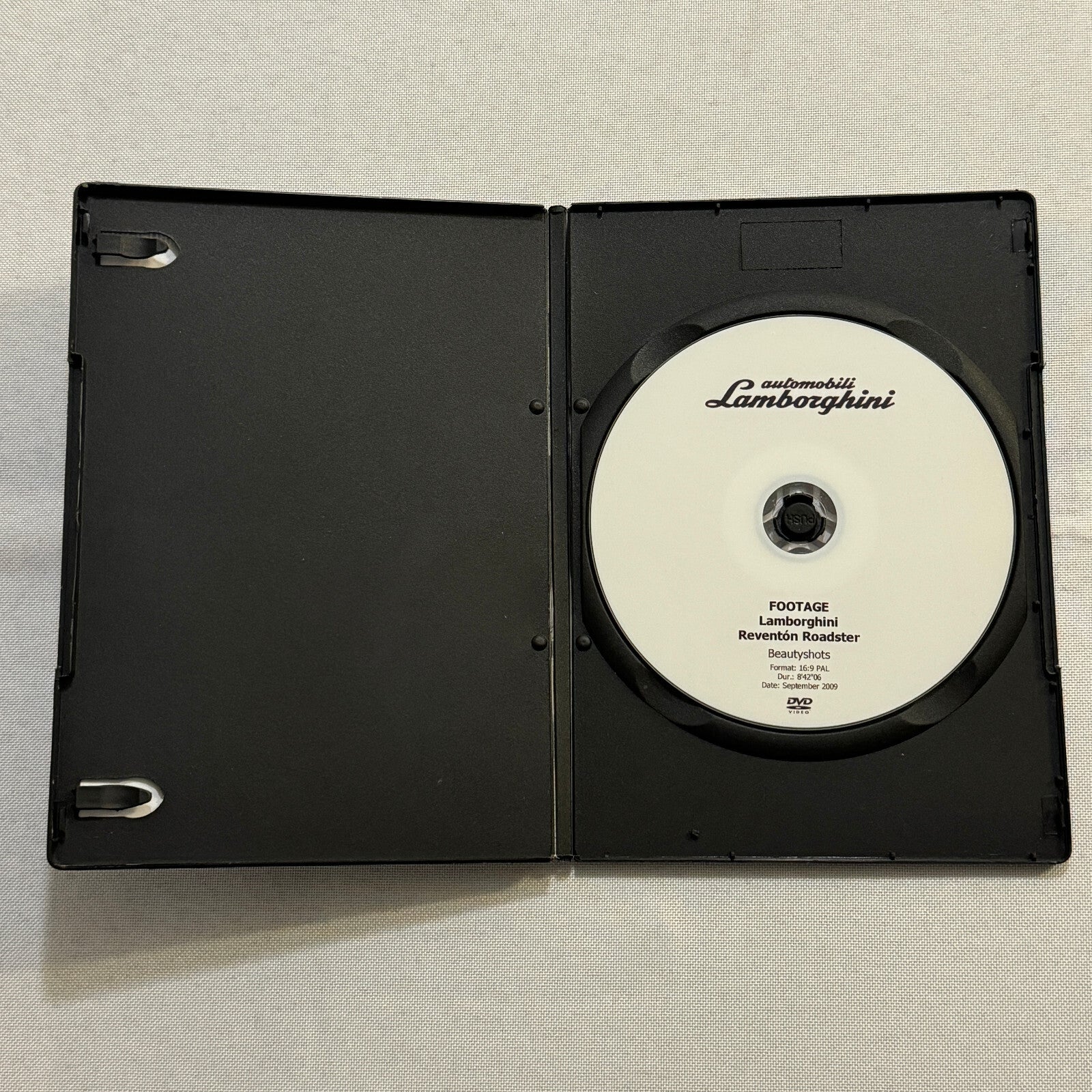 2009 Lamborghini Reventon Roadster Car Detail Footage DVD