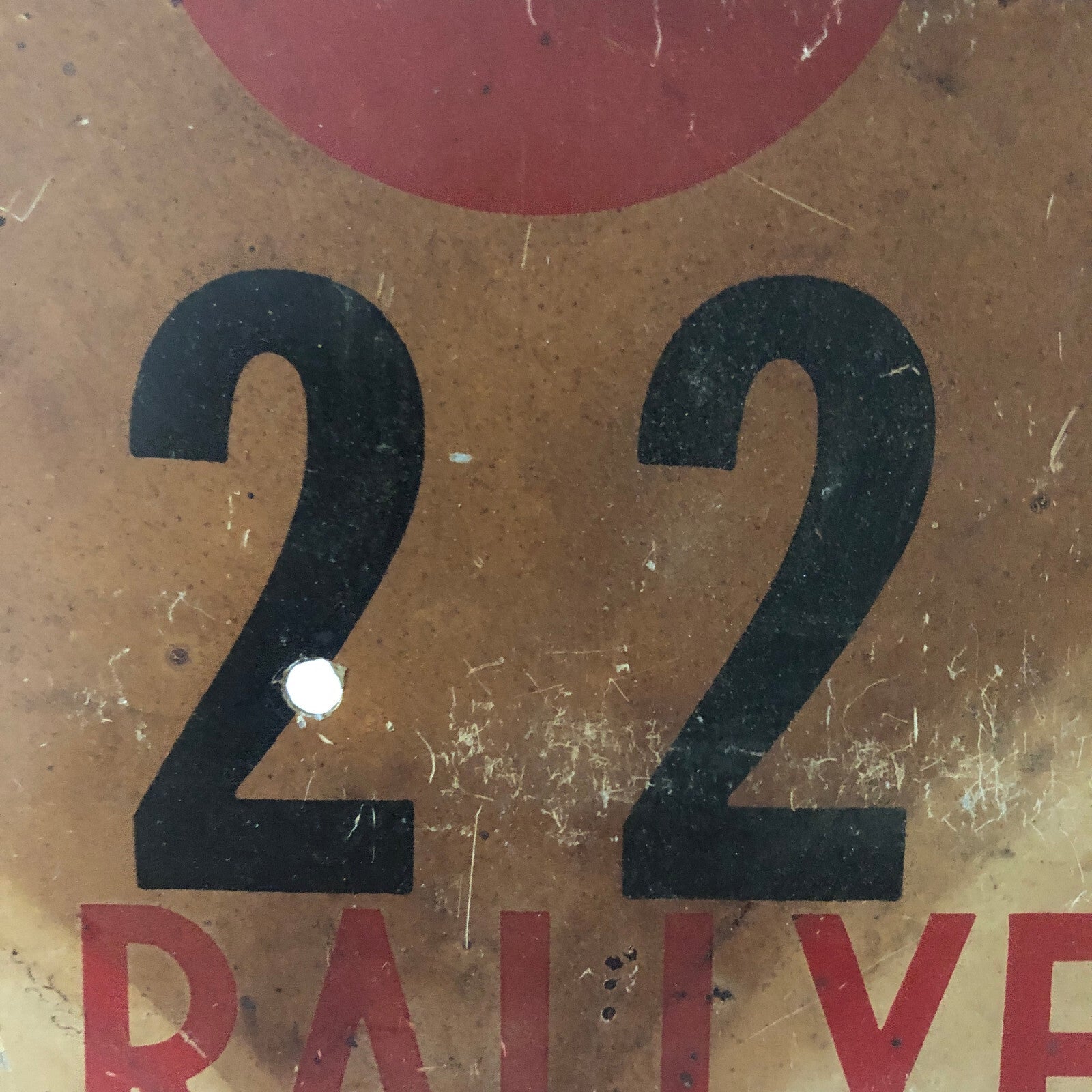 1966 Radio Rallye Car Rally Participant Plate w/ Martini Ad