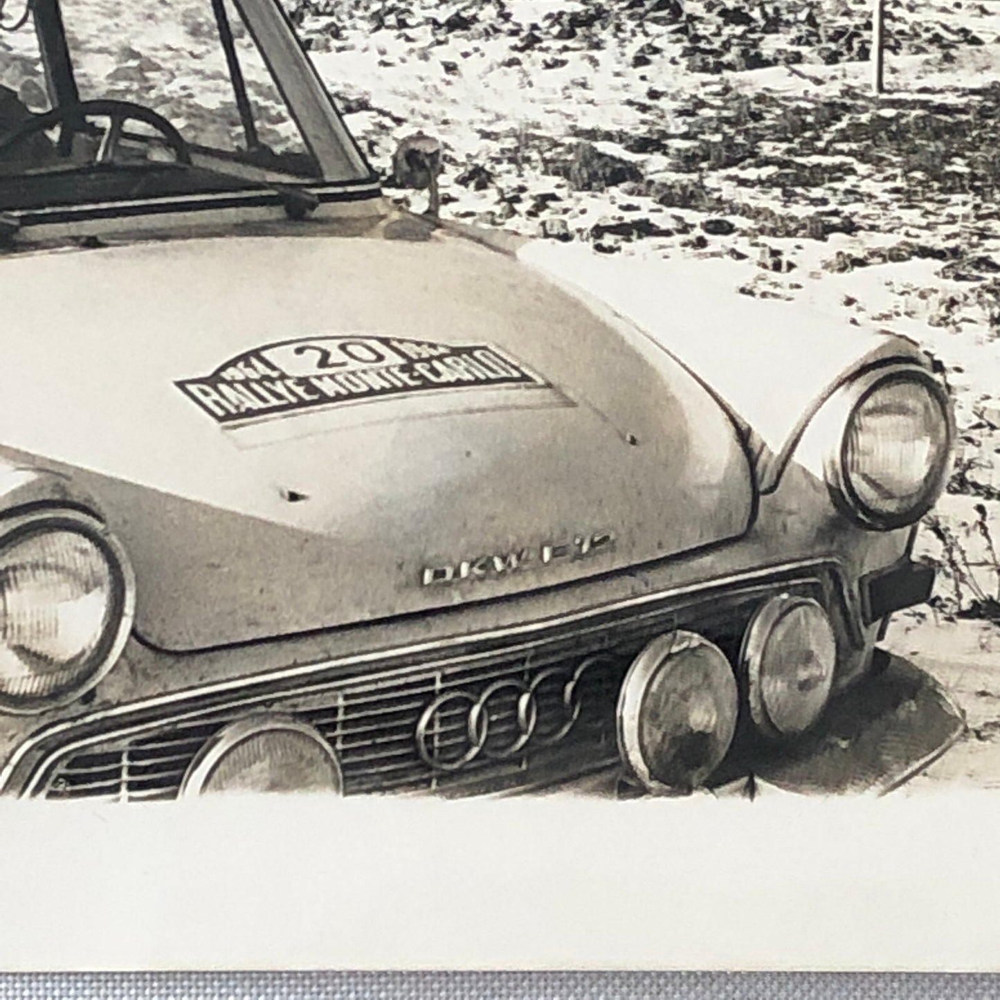 1964 Rallye Monte Carlo Rally DKW Audi Car Press Photo