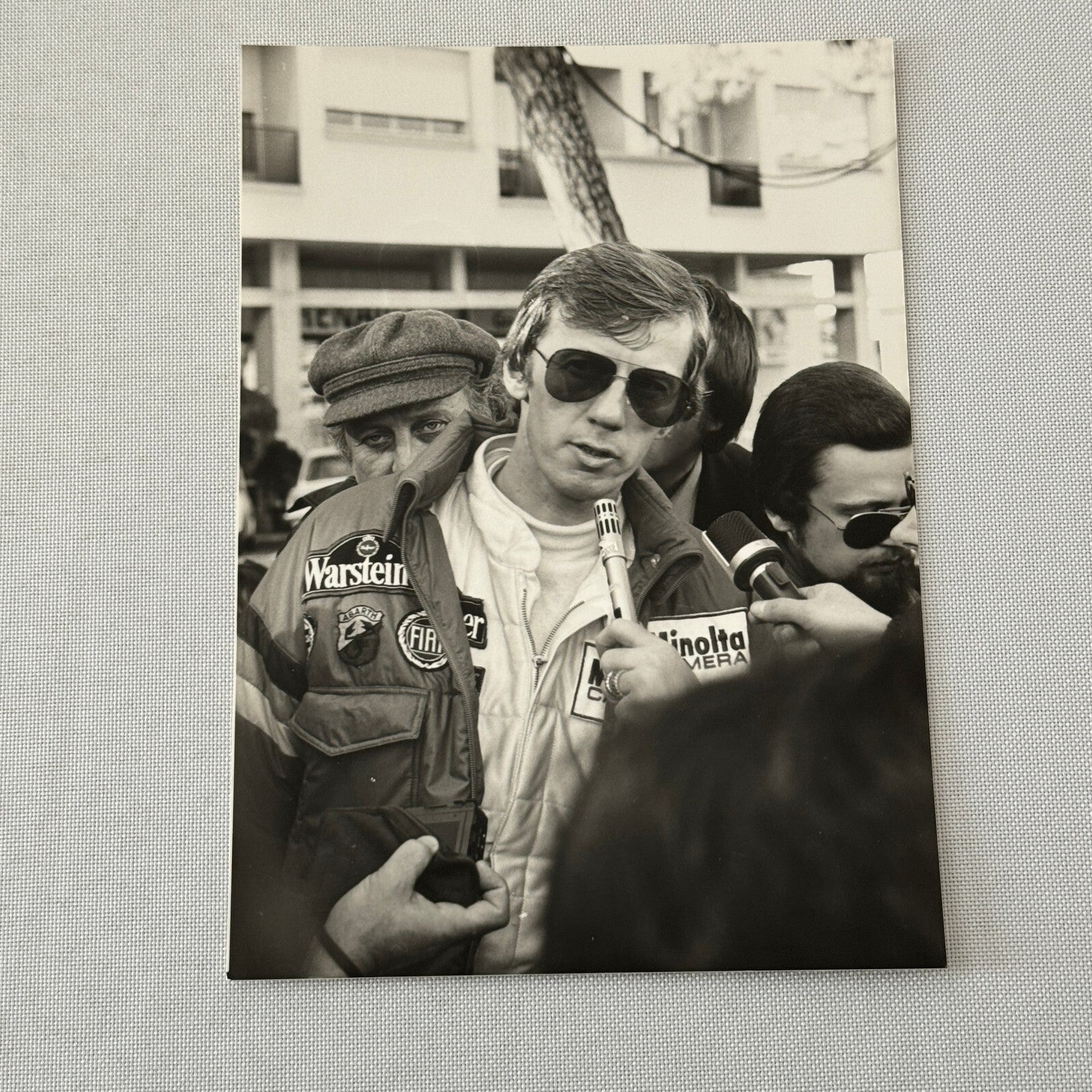 1980 Rallye Monte Carlo Press Photo Photograph DPPI Walter Rohrl Fiat Driver ?