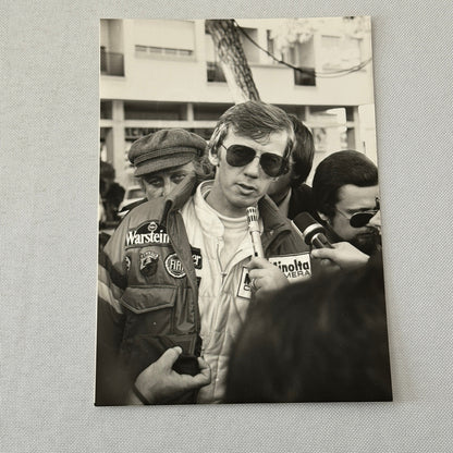 1980 Rallye Monte Carlo Press Photo Photograph DPPI Walter Rohrl Fiat Driver ?
