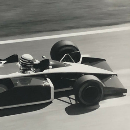 Vintage 1987 Brabham Racing Car Press Photo Photograph DPPI 