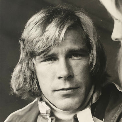 James Hunt Grand Prix Formula One F1 Racing Driver Portrait Photo Photograph