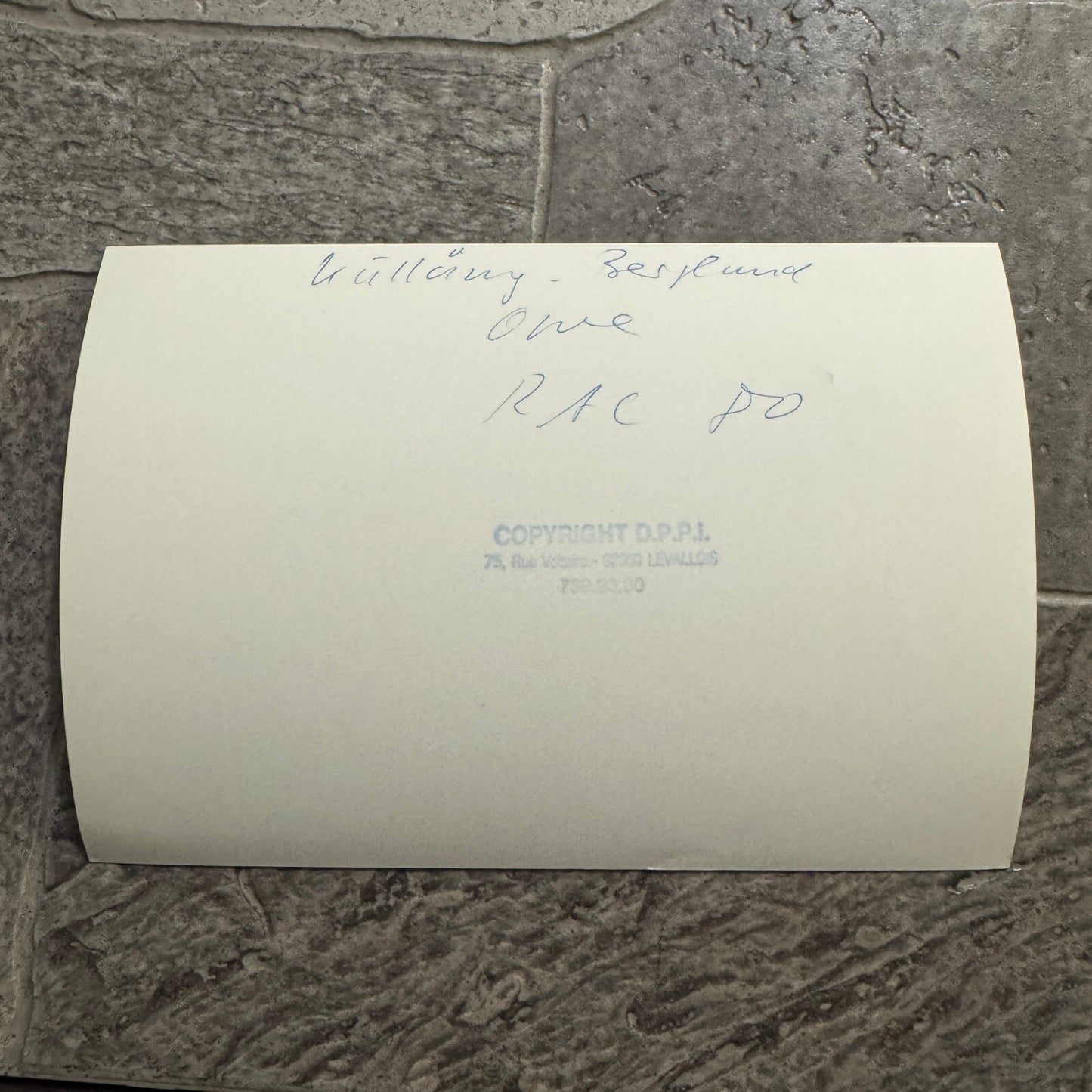 1980 RAC Rally Rallye Car Racing Photo Photograph Opel Vintage Car