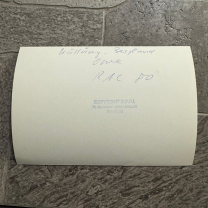 1980 RAC Rally Rallye Car Racing Photo Photograph Opel Vintage Car