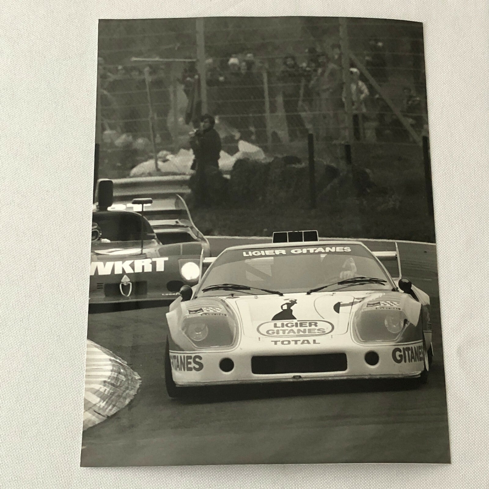 Vintage Racing Photo Photograph 1975 1000 KM de Mugello Race Cars