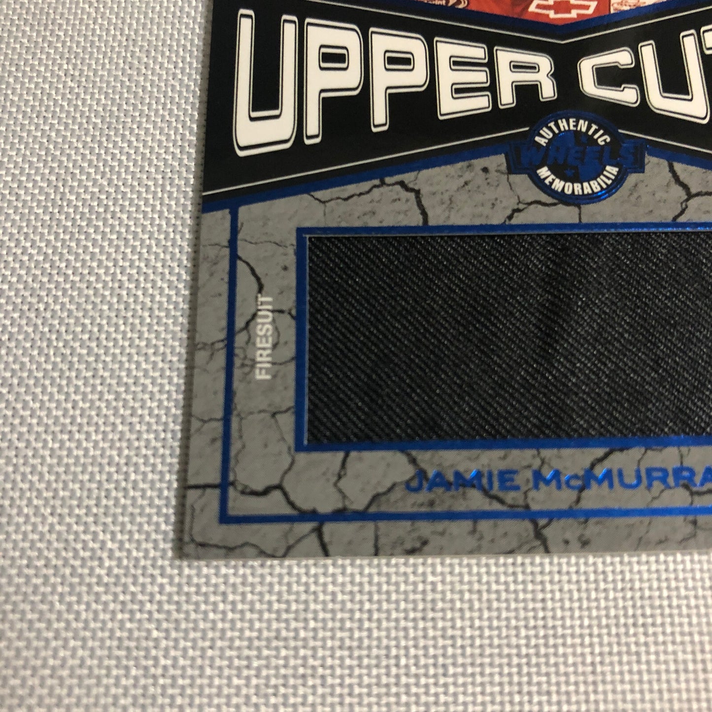 2010 Wheels Uppercuts Jamie McMurray Race Used Firesuit Relic Card /75 NASCAR