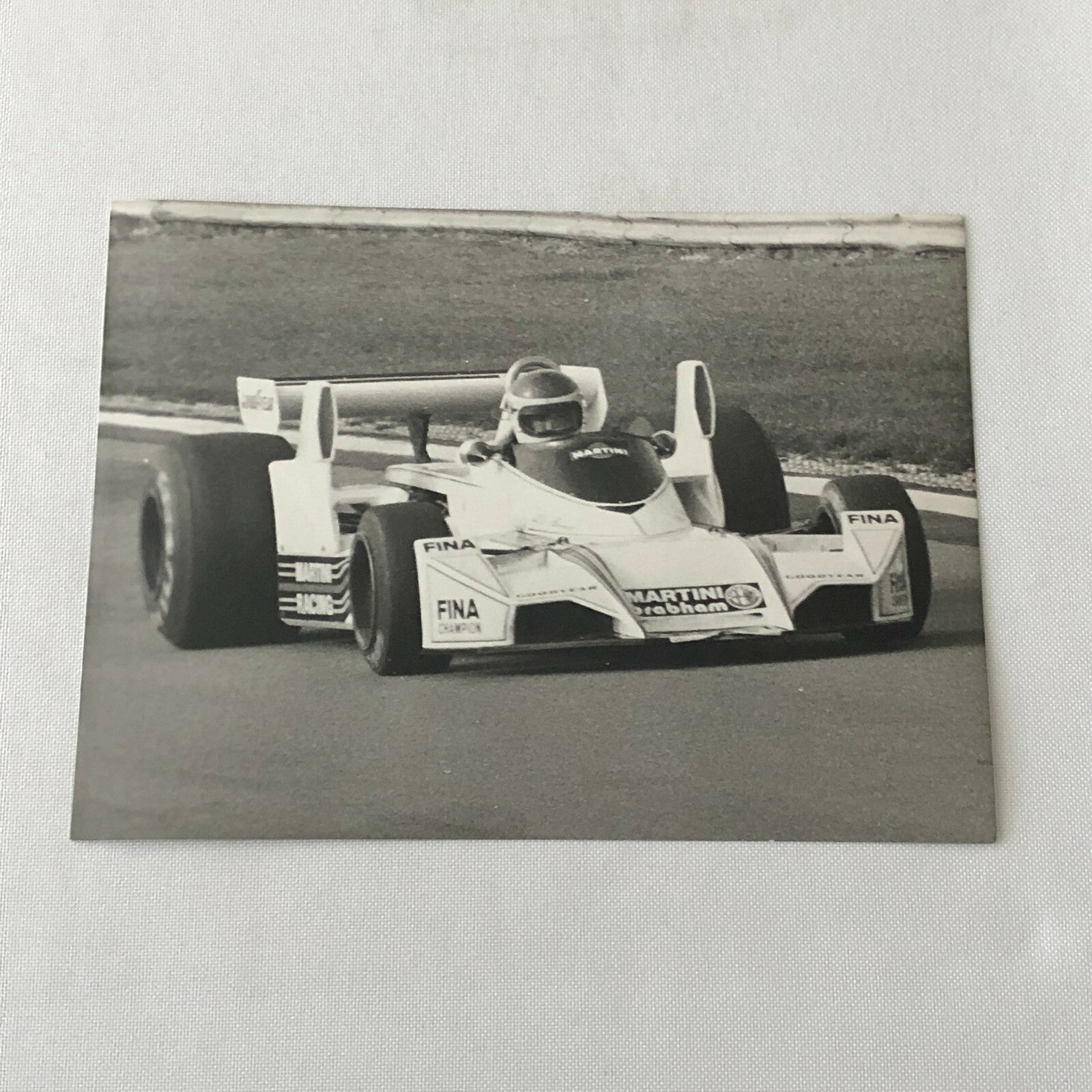 Vintage Brabham Racing Martini Alfa Romeo Car Photo Photograph 1975 ? 