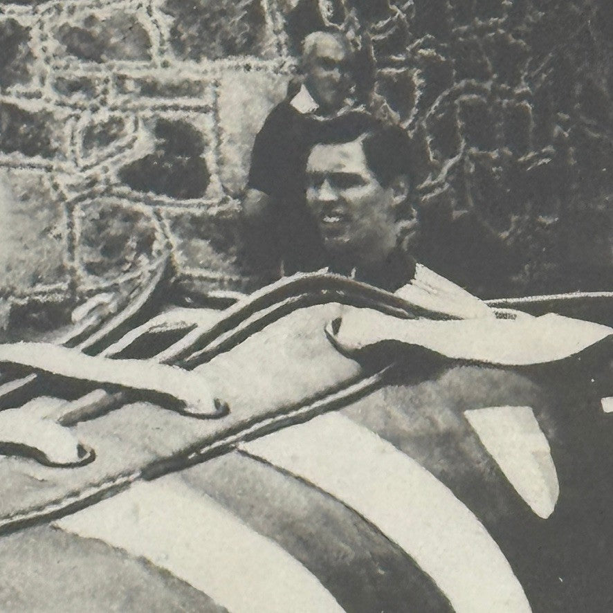 Vintage Custom Volkswagen Beetle Soccer Football Cleat Shoe Car Photo Photograph