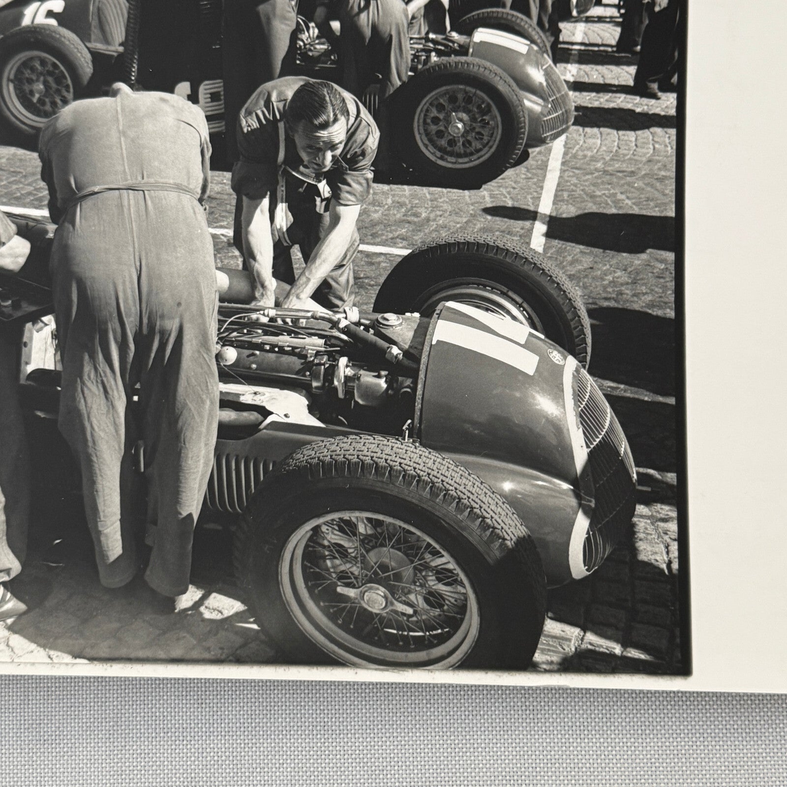 Alfa Romeo 158 Swiss Grand Prix 1950 Juan Manuel Fangio Farina Racing Photo