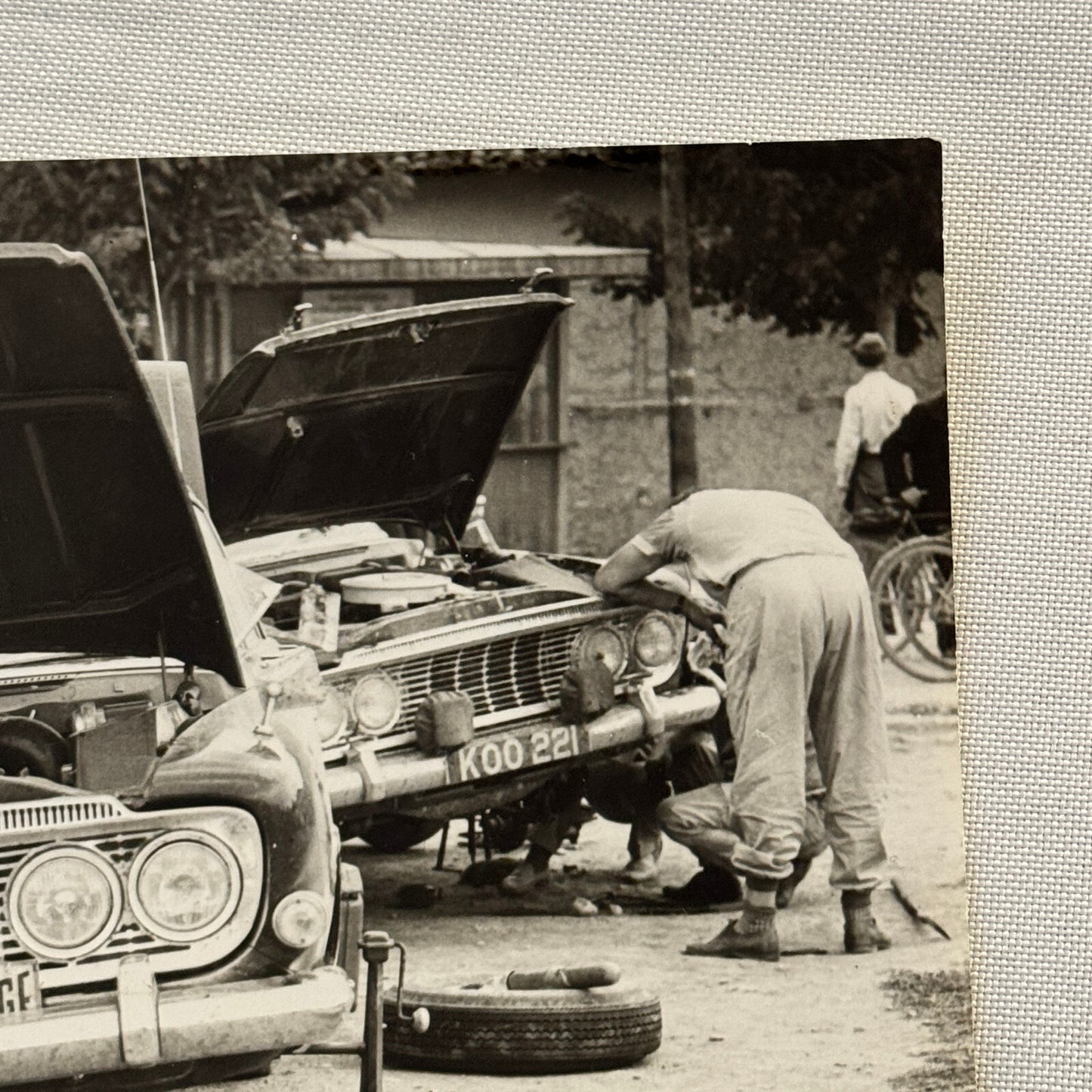 1962 Liege Sofia Liege Rally Rallye Racing Photo Photograph Vintage