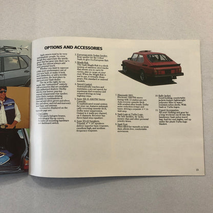 1983 Saab 900 Sales Brochure Catalog Advertising Saab 900 Turbo 900S 900 S