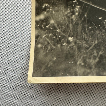 Vintage Photograph Man with Car Automobile Photo Print Unidentified