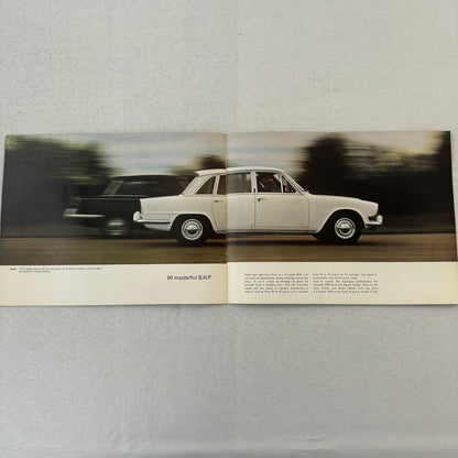 Triumph 2000 Car Sales Brochure Catalog Vintage Advertising