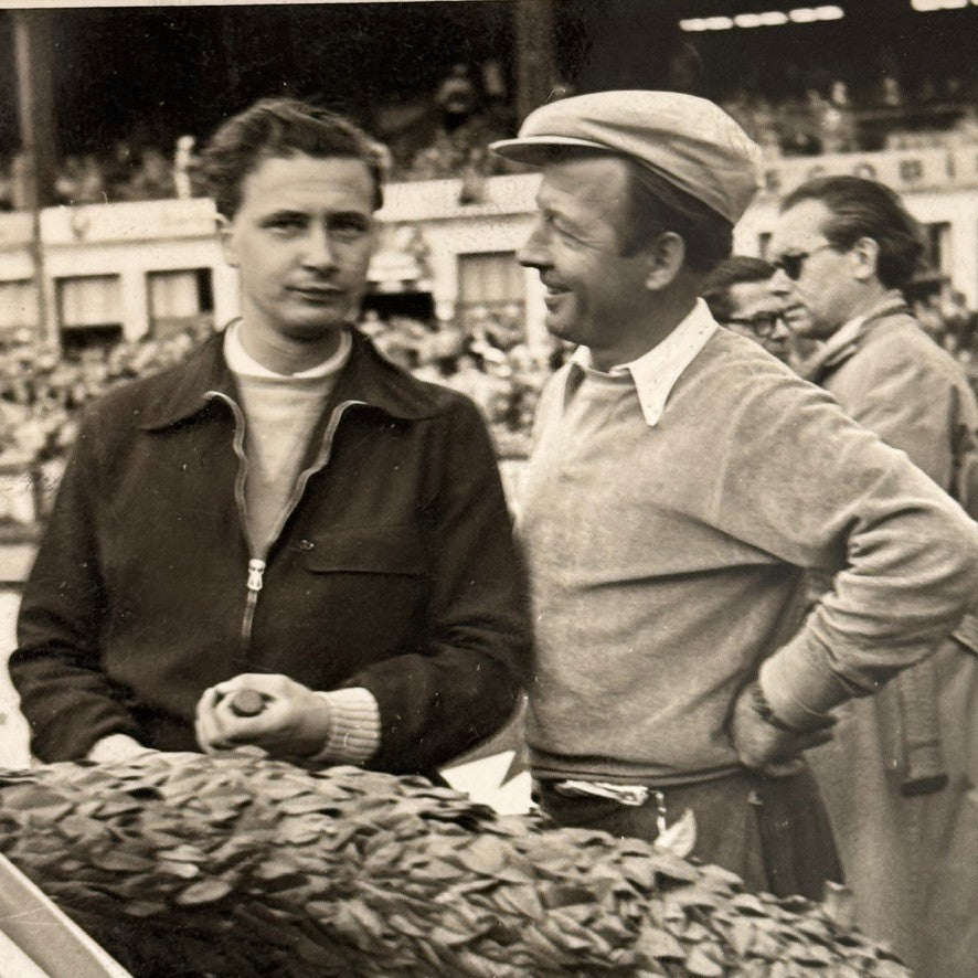 Vintage Racing Photograph Unidentified Drivers Race Photo Dr Seifert Germany