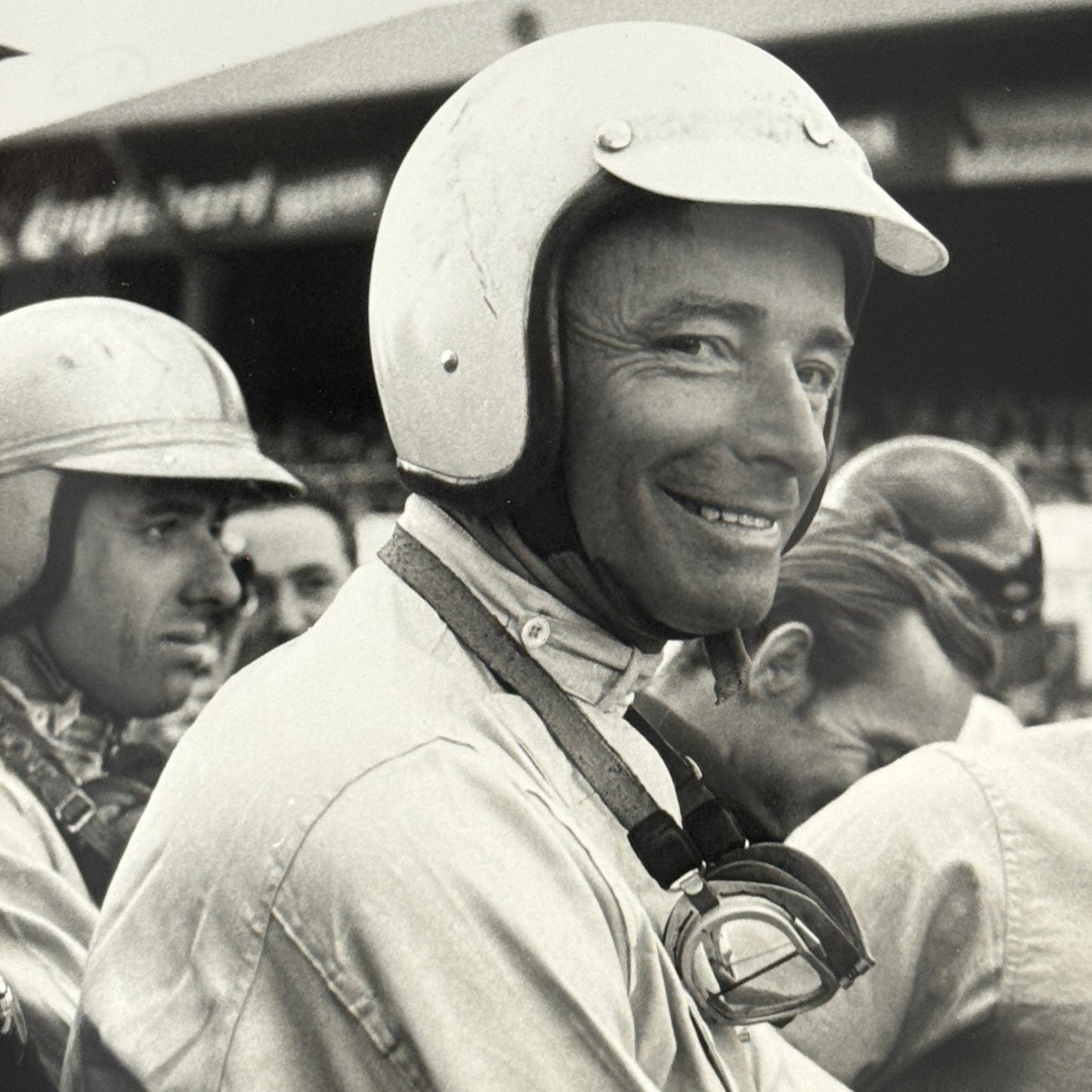 Vintage Racing Photo 1964 German Grand Prix Driver Edgar Barth Motorsport