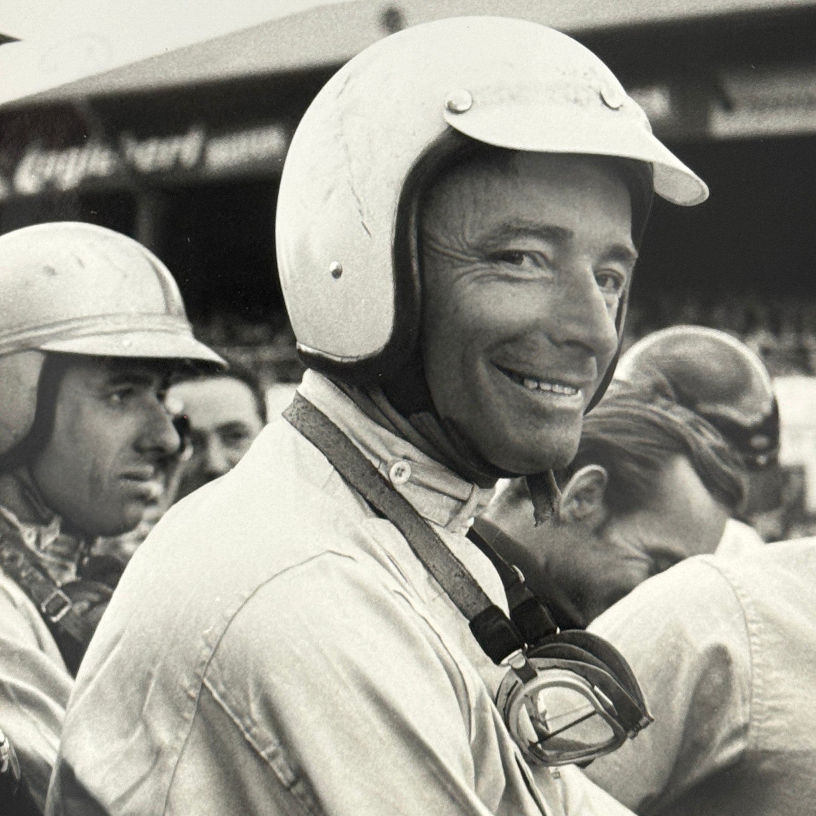 Vintage Racing Photo 1964 German Grand Prix Driver Edgar Barth Motorsport