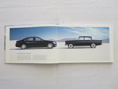 2005 Mercedes S Class Hardbound Sales Brochure Catalog GERMAN TEXT AMG 350 500