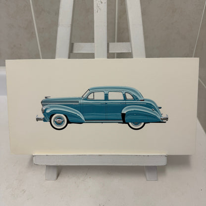 1939 Graham Supercharger Car Automobile Illustration Art Drawing Hand Drawn