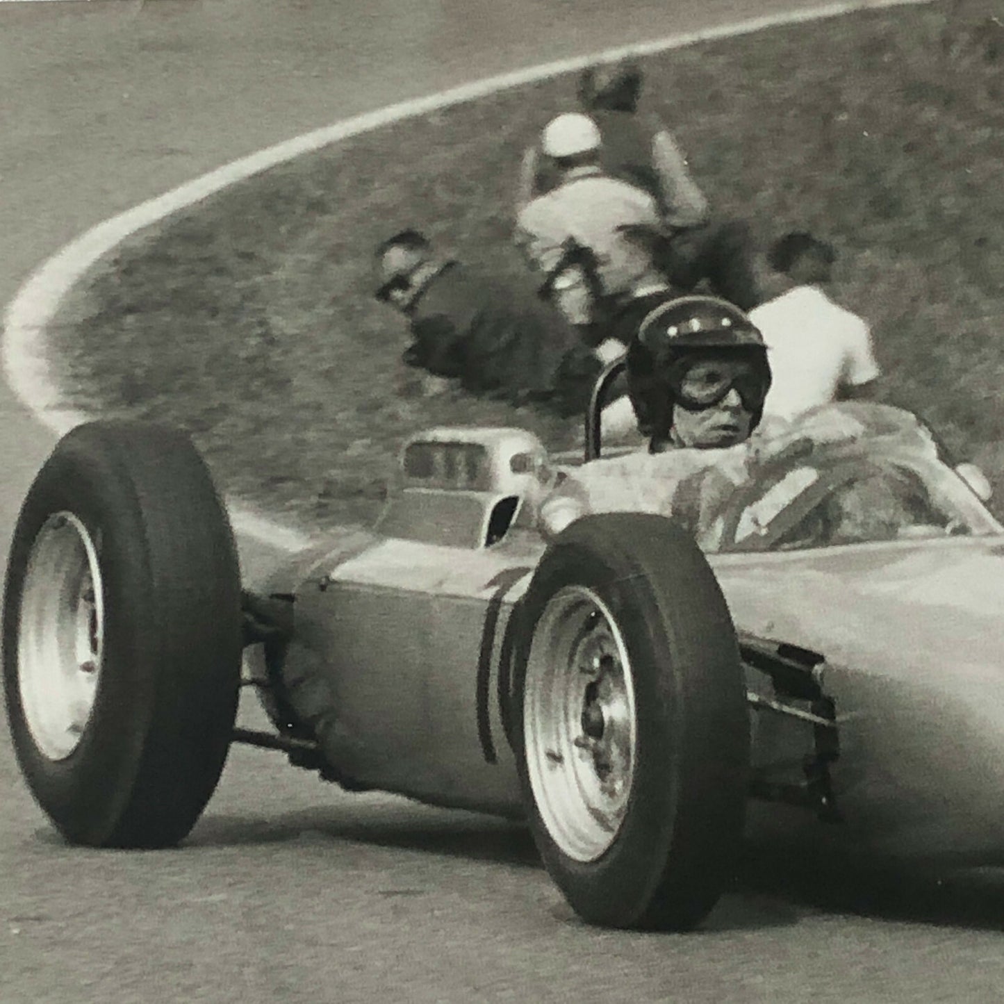 1962 Solitude Car Racing Photo Photograph Dan Gurney Porsche 804