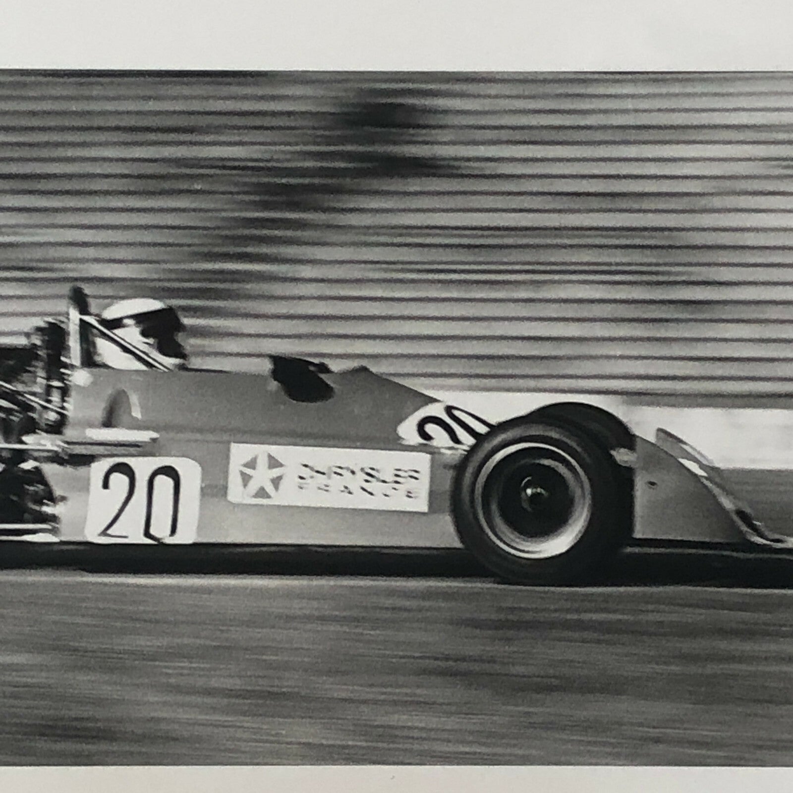 Vintage 1976 Formula 2 F2 Hockenheim Racing Photo Photograph Chevron Chrysler 
