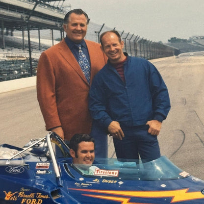 Al Unser Indy Racing Photo Photograph Modern Print 1970