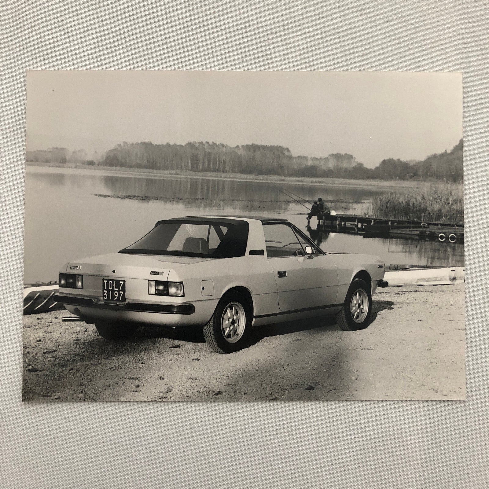 Lancia Beta Spider Press Photo Factory Car Photograph Lot of 3