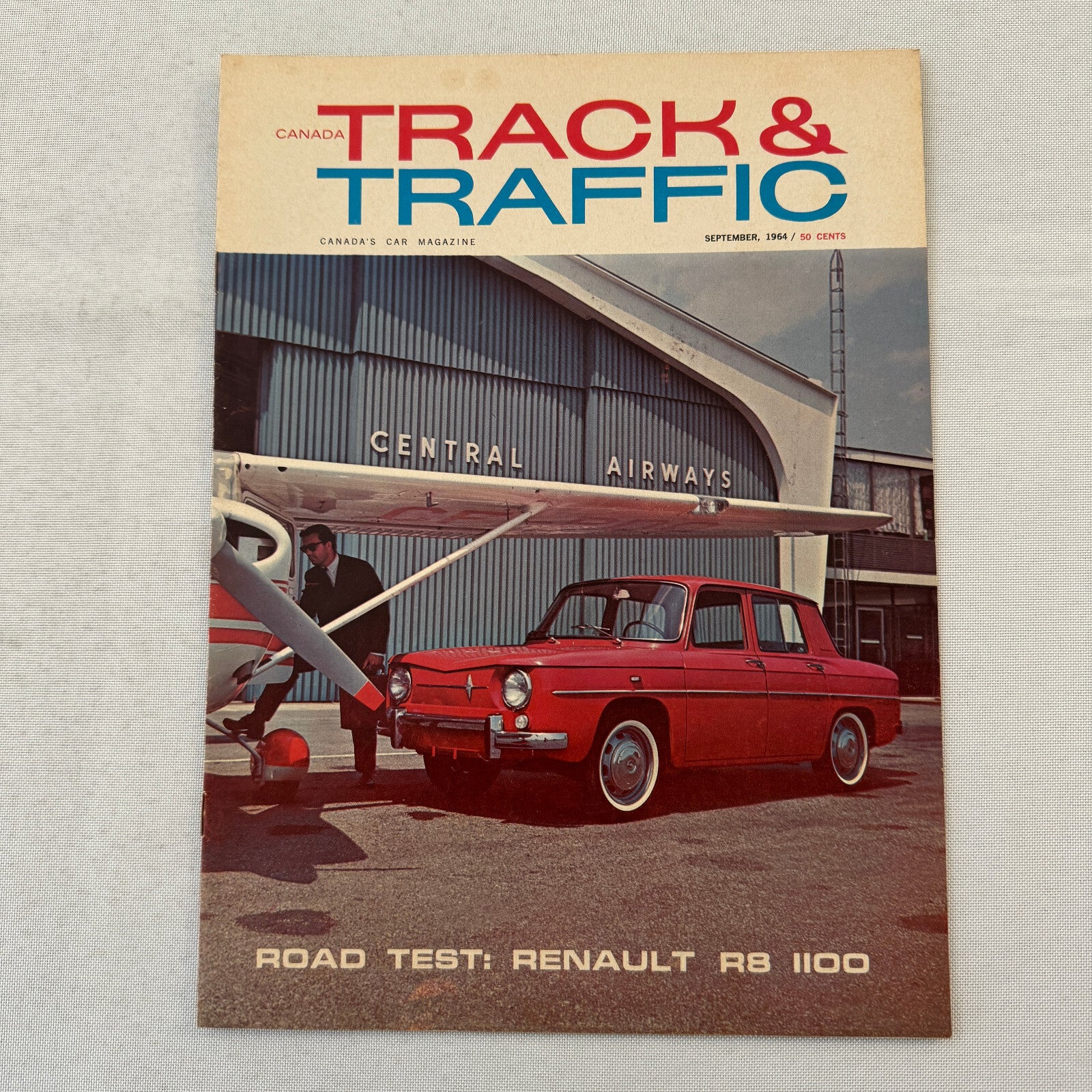 Renault R8 1100 Road Test Sales Brochure Advertising Track & Traffic Magazine