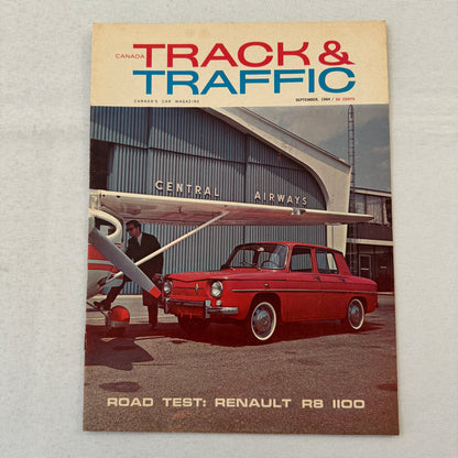 Renault R8 1100 Road Test Sales Brochure Advertising Track & Traffic Magazine