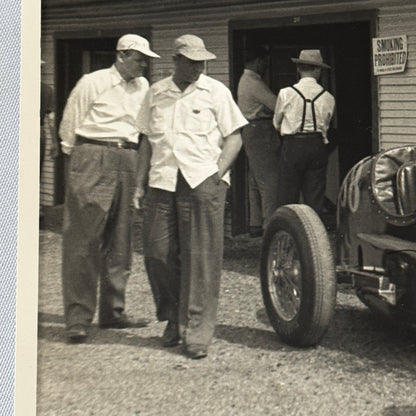 Vintage Racing Photo Photograph Unidentified Car MODERN PRINT