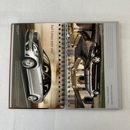 2012 Mercedes Benz S Class History Promotional Calendar GERMAN Text
