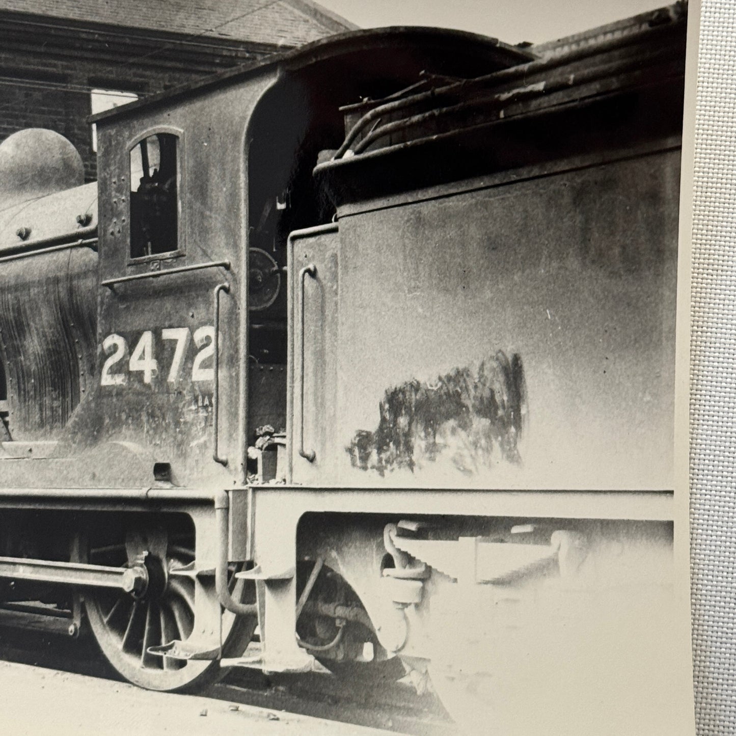Vintage Train Railway Railroad Rail Photo Photograph Print Glen Nevis 2472