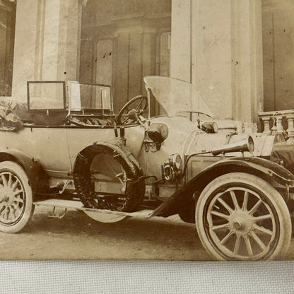 Vintage Photograph Photo Early Antique Car Automobile