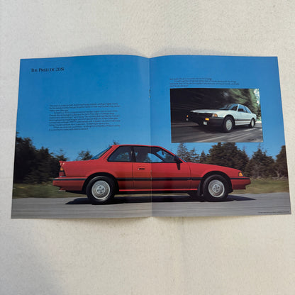 1987 Honda Prelude Car Sales Brochure Catalog Advertising