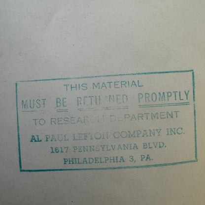 Vintage Pennsylvania Railroad Photo Contact Sheet Photograph Al Paul Lefton PRR
