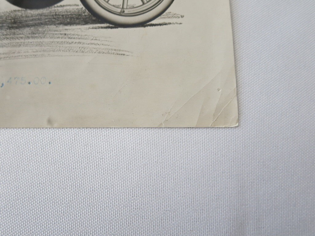 1912 American Underslung Scout Type 22-A 22A Illustrated Photo - Press Image ? 